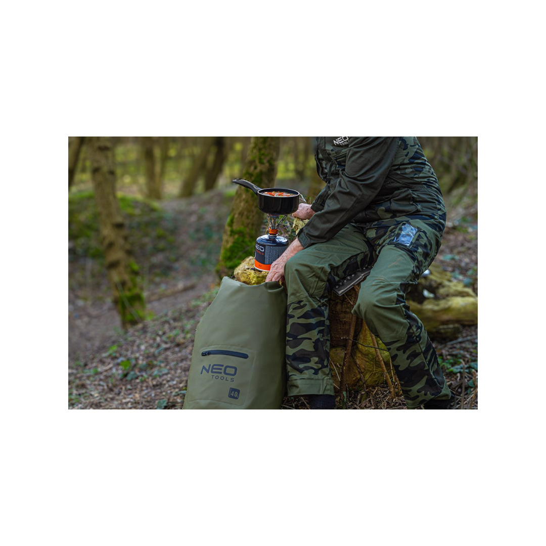 Neperšlampama kuprinė, PVC, 40 l 2