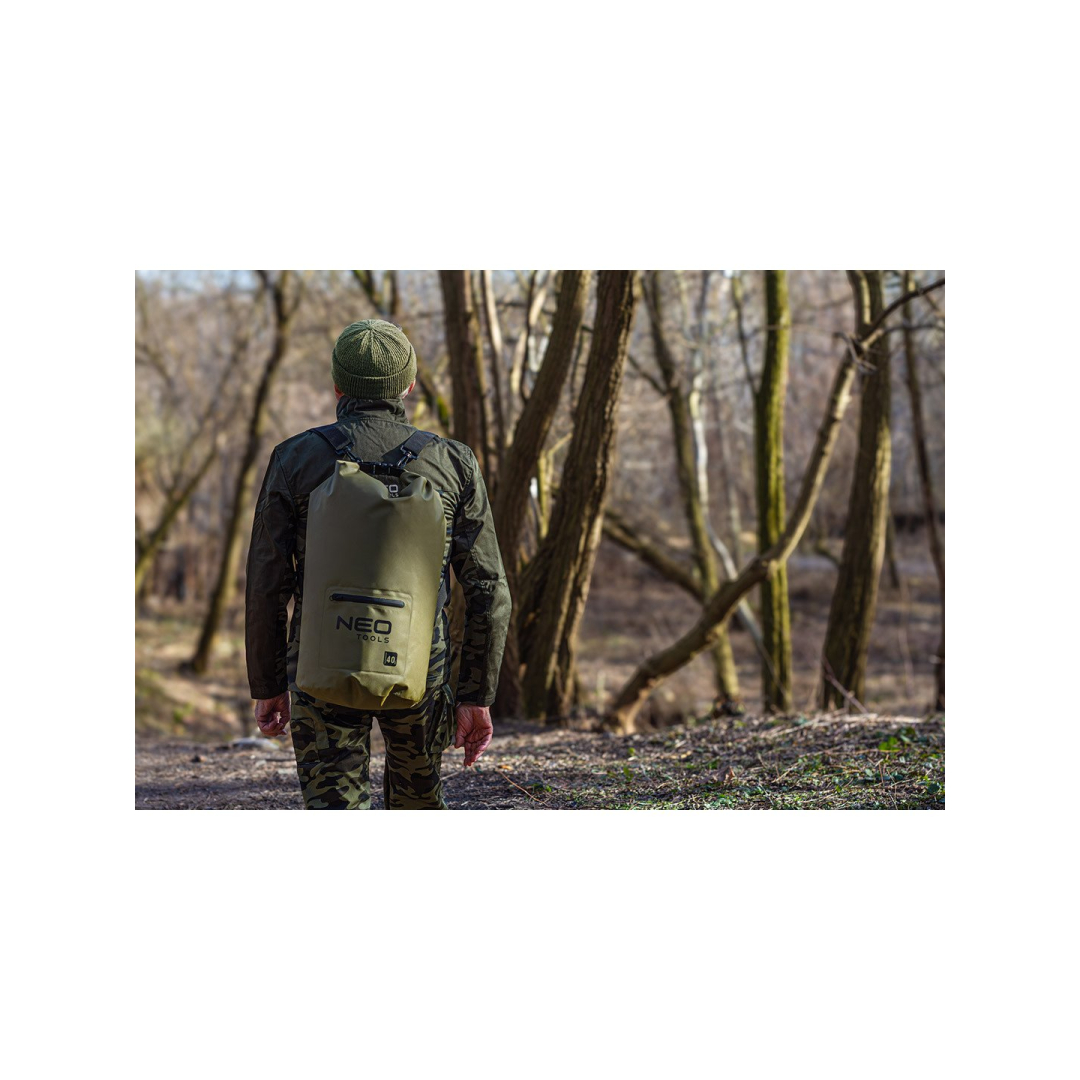 Neperšlampama kuprinė, PVC, 40 l 3 Neperšlampama kuprinė, PVC, 40 l 3
