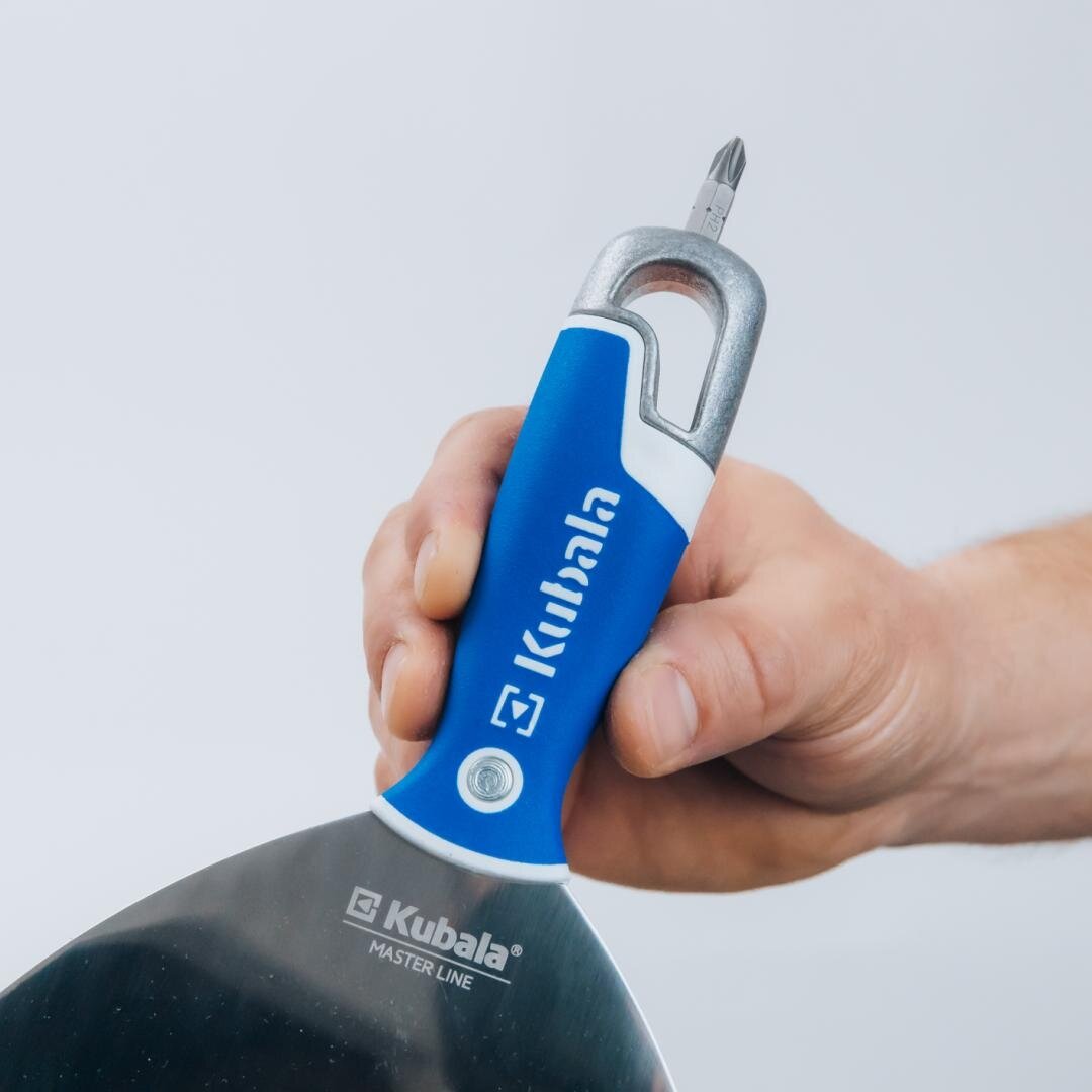 Nerūd. plieno glaistyklė su rankenoje įmontuota sukimo galvute 150 mm. Master Line 2 Nerūd. plieno glaistyklė su rankenoje įmontuota sukimo galvute 150 mm. Master Line 2