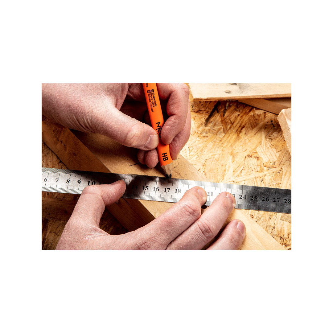 Nerūdijančio plieno liniuotė, 100 cm 1