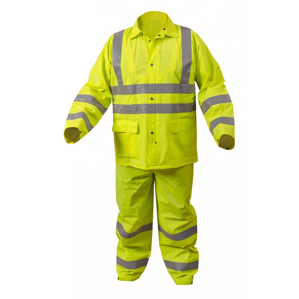 Neperšlampamas kombinezonas su atšvaitu dydis XXL Neperšlampamas kombinezonas su atšvaitu dydis XXL