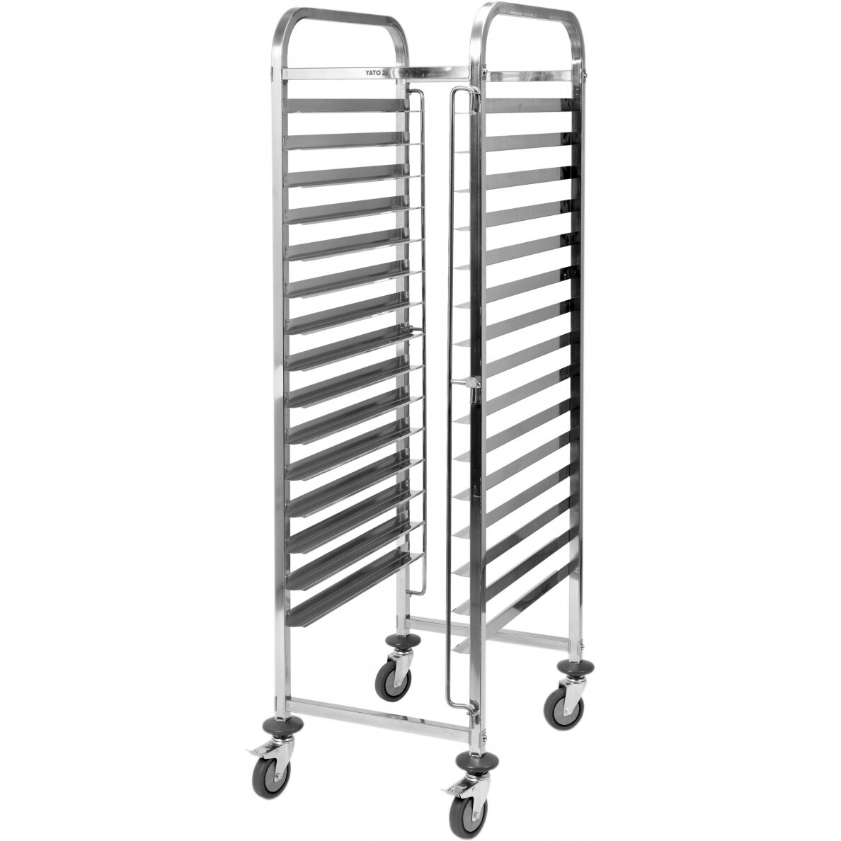 Nerūdijančio plieno vežimėlis indams 470x620x1700 mm (YG-09072) Nerūdijančio plieno vežimėlis indams 470x620x1700 mm (YG-09072)