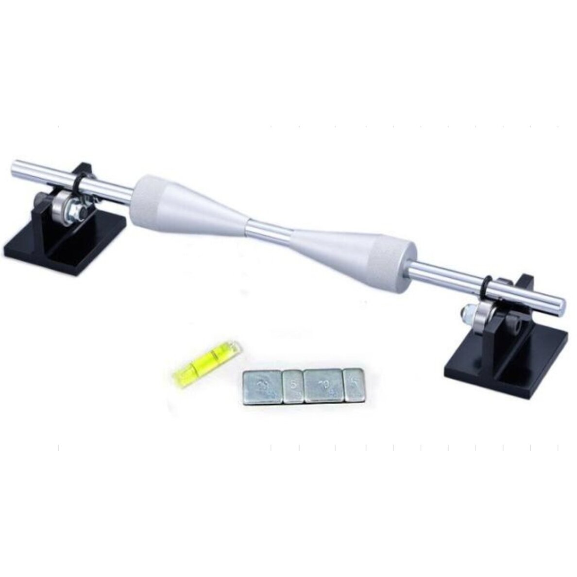 Nešiojamos ratlankių ir padangų balansavimo staklytės | svareliai | universalos (H84501) Nešiojamos ratlankių ir padangų balansavimo staklytės | svareliai | universalos (H84501)