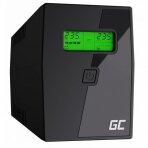 Nepertraukiamo maitinimo šaltinis (UPS) Green Cell UPS01LCD, UPS Micropower 600VA LCD