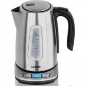 Nerūdijančio plieno virdulys Lund su temparatūros kontrole, 1,7l, 2200W
