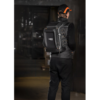 NEO TOOLS įrankių kuprinė, su pastiprinimu 1