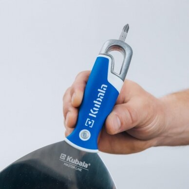 Nerūd. plieno glaistyklė su rankenoje įmontuota sukimo galvute 150 mm. Master Line 2 Nerūd. plieno glaistyklė su rankenoje įmontuota sukimo galvute 150 mm. Master Line 2