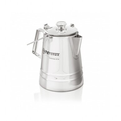 Nerūdijančio arbatos ir kavos virdulys Petromax Percolator 2.1L Nerūdijančio arbatos ir kavos virdulys Petromax Percolator 2.1L