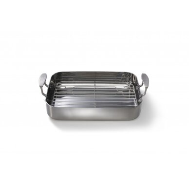 Nerūdijančio plieno kepimo indas Skottsberg 35 x 25 cm 1 Nerūdijančio plieno kepimo indas Skottsberg 35 x 25 cm 1