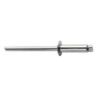 Nerūdijančio plieno kniedės 3,2x8mm 50vnt + Drill C, Rapid 3