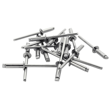 Nerūdijančio plieno kniedės 3,2x8mm 50vnt + Drill C, Rapid 4
