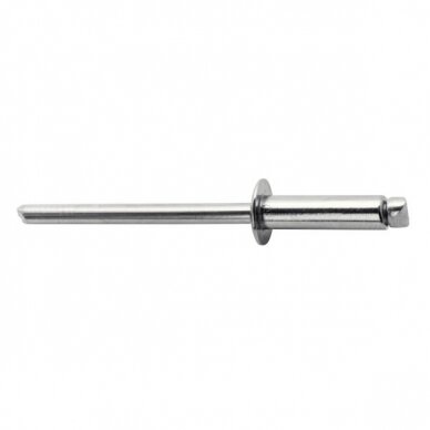 Nerūdijančio plieno kniedės 4,8x10mm 50vnt + Drill C, Rapid 2 Nerūdijančio plieno kniedės 4,8x10mm 50vnt + Drill C, Rapid 2