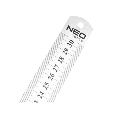 Nerūdijančio plieno liniuotė, 30 cm 4
