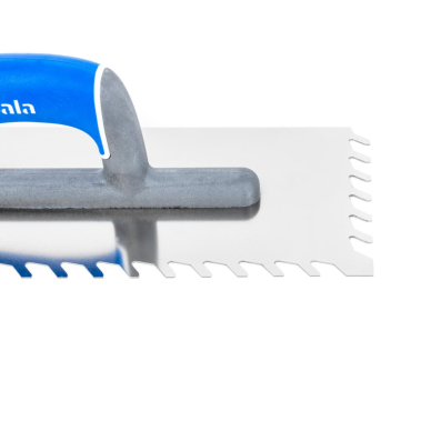 Nerūdijančio plieno mentė su pasvirusia įpjova 130X270 mm. 1 Nerūdijančio plieno mentė su pasvirusia įpjova 130X270 mm. 1