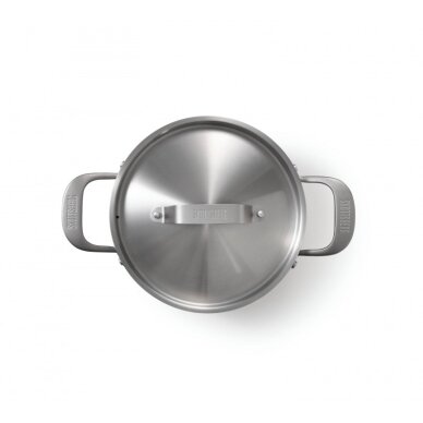 Nerūdijančio plieno puodas su dangčiu Skottsberg 3,3L 4 Nerūdijančio plieno puodas su dangčiu Skottsberg 3,3L 4