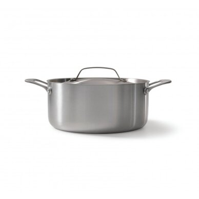 Nerūdijančio plieno puodas su dangčiu Skottsberg 4,75L 2 Nerūdijančio plieno puodas su dangčiu Skottsberg 4,75L 2