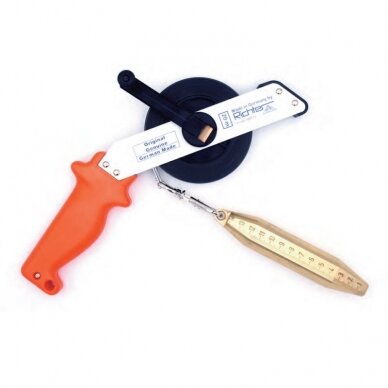 Nerūdijančio plieno ruletė RICHTER 10m Nerūdijančio plieno ruletė RICHTER 10m