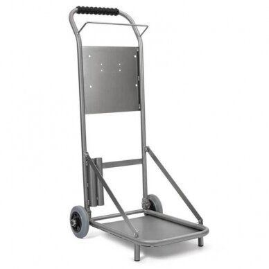 Nerūdijančio plieno vežimėlis plovimo priedams ir chemijai R+M Nerūdijančio plieno vežimėlis plovimo priedams ir chemijai R+M