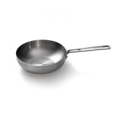 Nerūdijančio plieno WOK keptuvė Skottsberg 28cm Nerūdijančio plieno WOK keptuvė Skottsberg 28cm