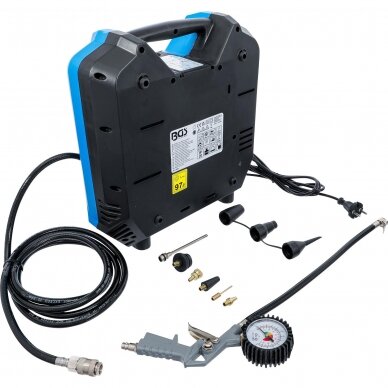 Nešiojamas oro kompresorius BGS-technic, 1100W 5 Nešiojamas oro kompresorius BGS-technic, 1100W 5