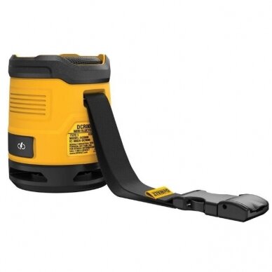 Nešiojamas statybinis garsiakalbis DeWalt DCR009-XJ, USB-C, 5W 1 Nešiojamas statybinis garsiakalbis DeWalt DCR009-XJ, USB-C, 5W 1