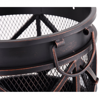 Nešiojamas židinys, laužavietė Lund 99702, 42 cm 3 Nešiojamas židinys, laužavietė Lund 99702, 42 cm 3