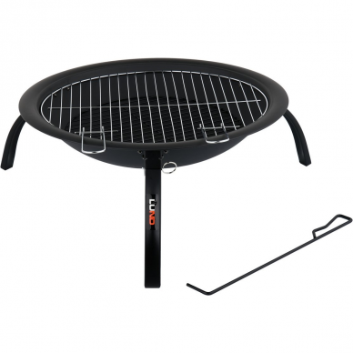 Nešiojamas židinys, laužavietė, grilis Lund 99701, 56 cm 2 Nešiojamas židinys, laužavietė, grilis Lund 99701, 56 cm 2