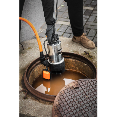 Nešvaraus vandens panardinamas siurblys NEO TOOLS 04-736, 1100W 4