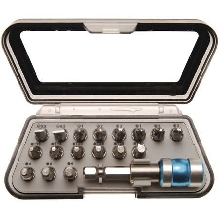 Nerūdijančio plieno antgalių rinkinys 18vnt (4817) Nerūdijančio plieno antgalių rinkinys 18vnt (4817)