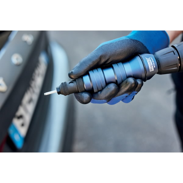 Nerūdijančio plieno kniedės 3,2x8mm 50vnt + Drill C, Rapid 7