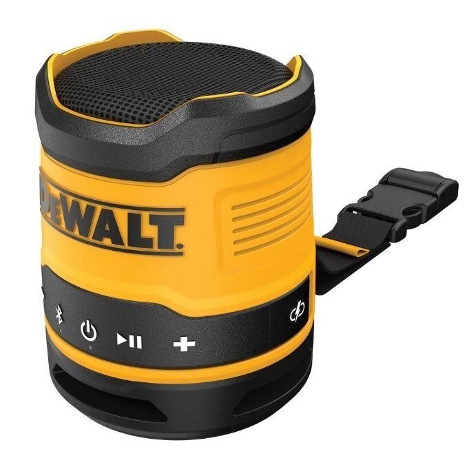 Nešiojamas statybinis garsiakalbis DeWalt DCR009-XJ, USB-C, 5W Nešiojamas statybinis garsiakalbis DeWalt DCR009-XJ, USB-C, 5W