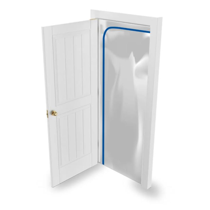 Užuolaida nuo dulkių su užtrauktuku DEDRA BH1060, 120x220cm Užuolaida nuo dulkių su užtrauktuku DEDRA BH1060, 120x220cm