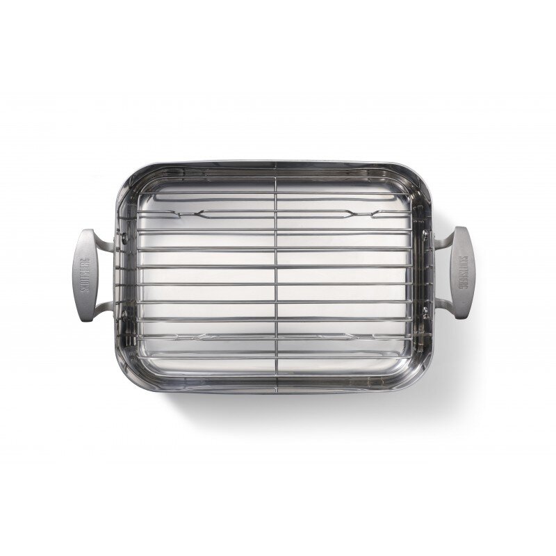 Nerūdijančio plieno kepimo indas Skottsberg 35 x 25 cm Nerūdijančio plieno kepimo indas Skottsberg 35 x 25 cm