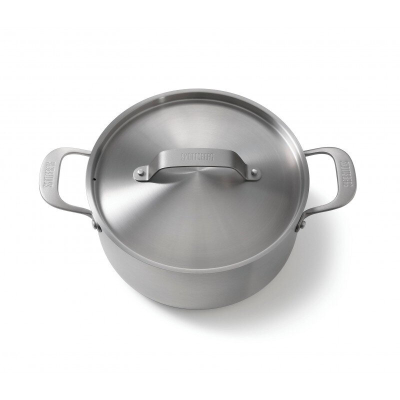 Nerūdijančio plieno puodas su dangčiu Skottsberg 4,75L 1