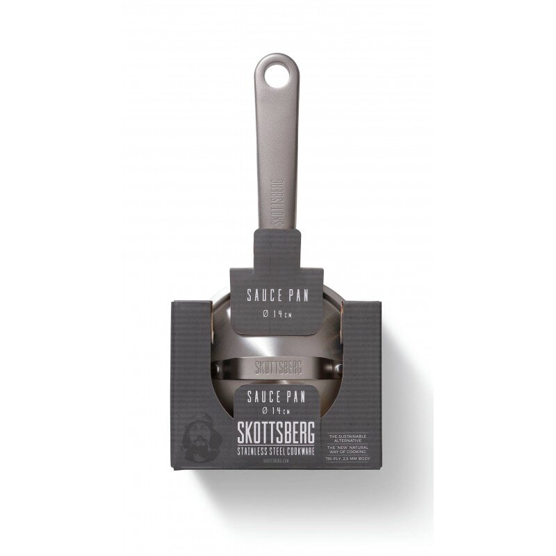 Nerūdijančio plieno puodas su rankena Skottsberg 0,1L 1