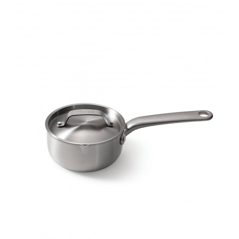 Nerūdijančio plieno puodas su rankena Skottsberg 0,1L Nerūdijančio plieno puodas su rankena Skottsberg 0,1L