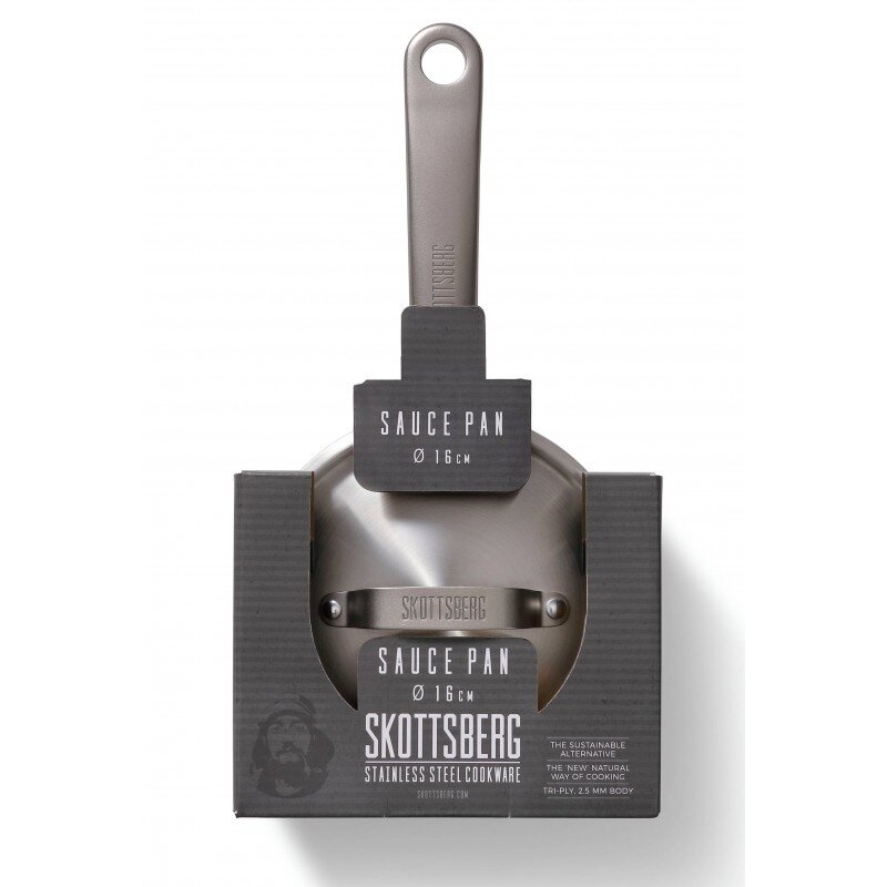 Nerūdijančio plieno puodas su rankena Skottsberg 1,07L 1