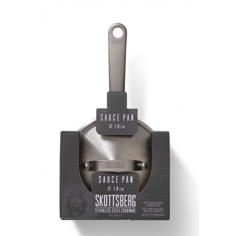 Nerūdijančio plieno puodas su rankena Skottsberg 2,2L 1 Nerūdijančio plieno puodas su rankena Skottsberg 2,2L 1