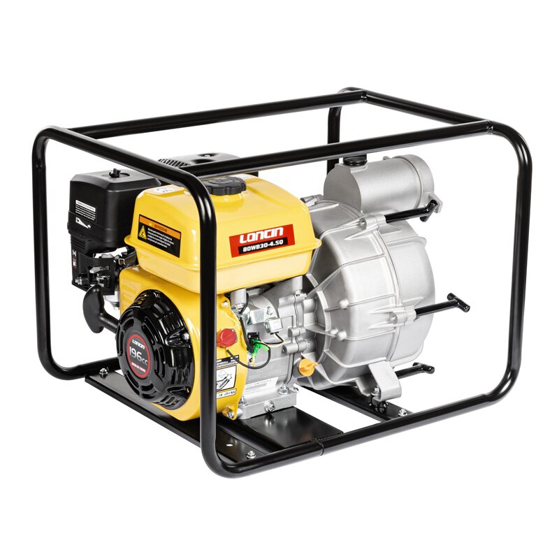 Benzininis nešvaraus vandens siurblys Loncin LC80WB30-4.5Q, 4.1kW