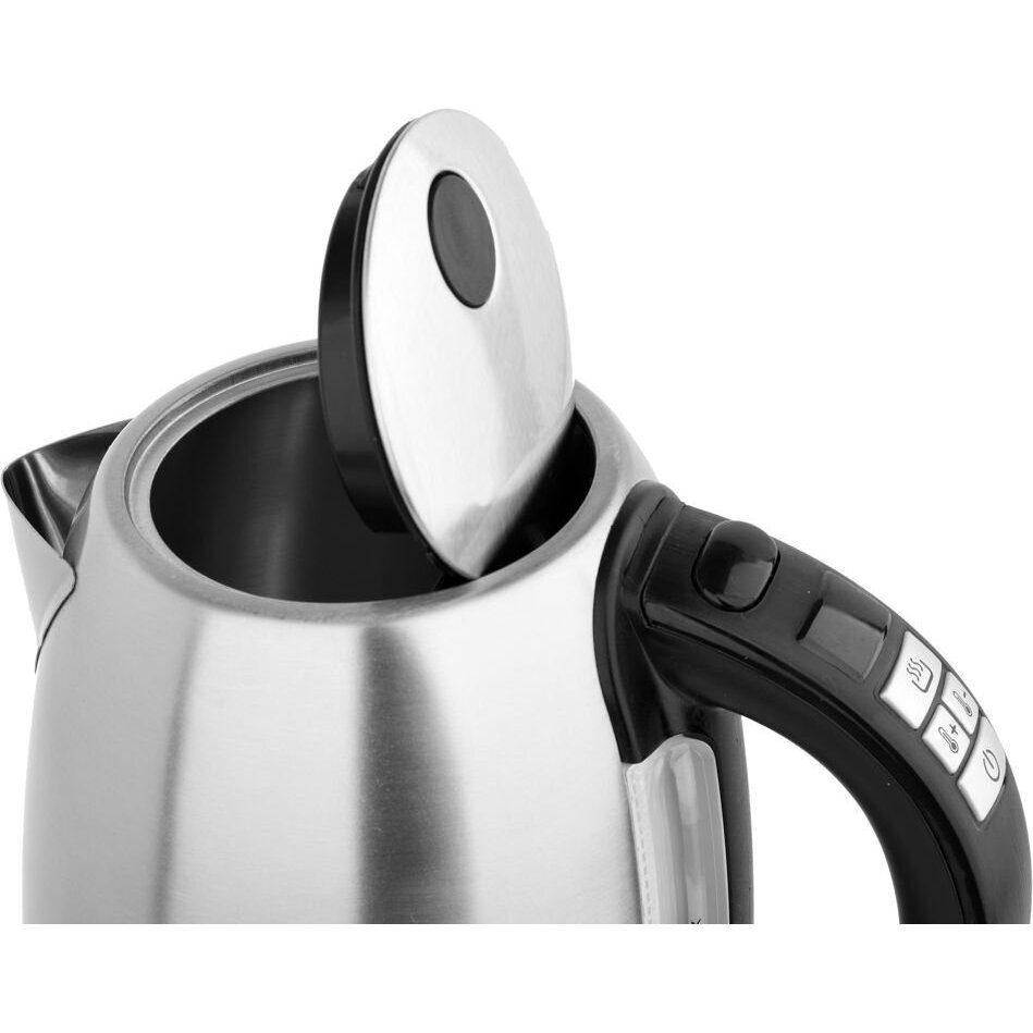 Nerūdijančio plieno virdulys Lund su temparatūros kontrole, 1,7l, 2200W 3 Nerūdijančio plieno virdulys Lund su temparatūros kontrole, 1,7l, 2200W 3