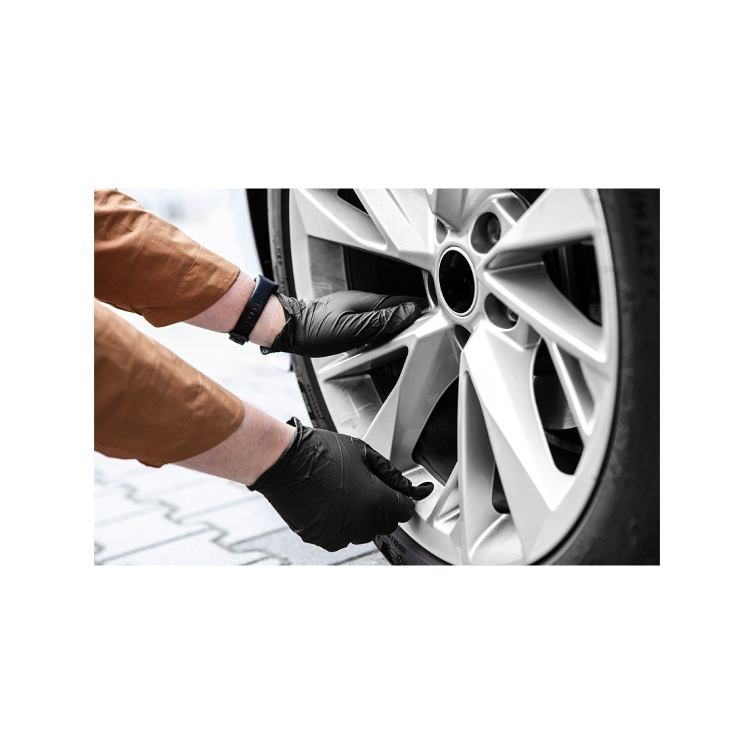 Nitrilo pirštinės, juodos, 100 vnt., XL dydžio 2 Nitrilo pirštinės, juodos, 100 vnt., XL dydžio 2