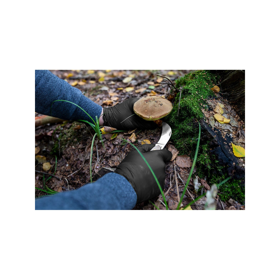 Nitrilo pirštinės, juodos, 100 vnt., XL dydžio 4 Nitrilo pirštinės, juodos, 100 vnt., XL dydžio 4