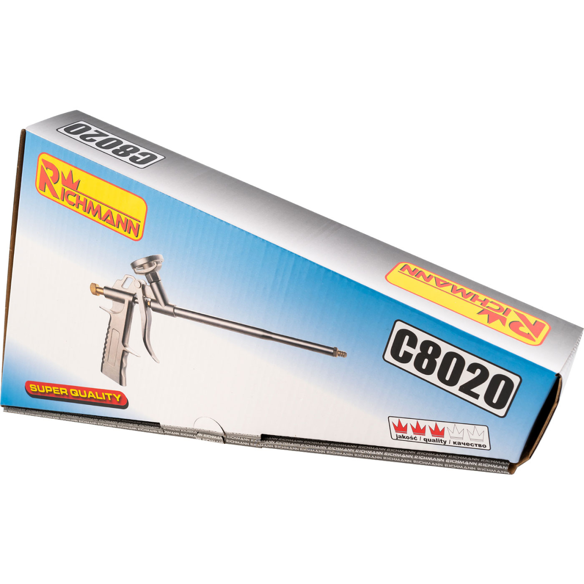 Nikel. montavimo putų pistoletas 1 Nikel. montavimo putų pistoletas 1