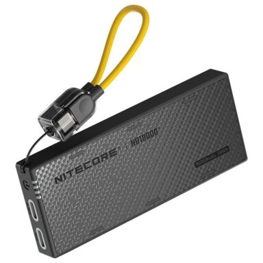 Nitecore NB10000 Gen 4 greito įkrovimo USB/USB-C dvigubas 10000mAh išorinė baterija Nitecore NB10000 Gen 4 greito įkrovimo USB/USB-C dvigubas 10000mAh išorinė baterija