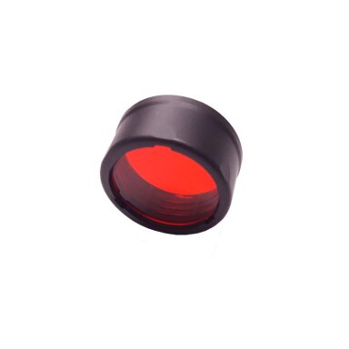 Nitecore NFR26 raudonas spalvotas filtras – suderinamas su 26,8 mm žibintuvėlio galvutėmis, dvipusis mineraliniu stiklu dengtas lęšis, minkštas TPU rėmas Nitecore NFR26 raudonas spalvotas filtras – suderinamas su 26,8 mm žibintuvėlio galvutėmis, dvipusis mineraliniu stiklu dengtas lęšis, minkštas TPU rėmas