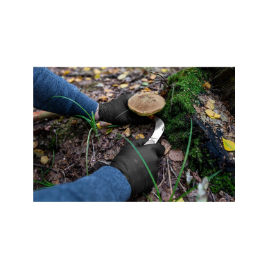 Nitrilo pirštinės, juodos, 100 vnt., M dydžio 4