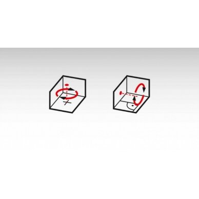 Nivelyras lazerinis rotacinis LAR160 + REC 160 RG, RED, Stabila 6 Nivelyras lazerinis rotacinis LAR160 + REC 160 RG, RED, Stabila 6