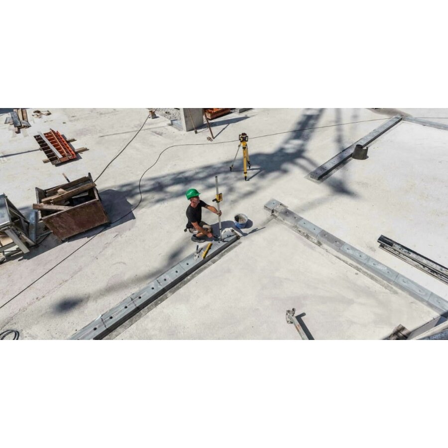 Nivelyras lazerinis rotacinis LAR160 + REC 160 RG, RED, Stabila 5