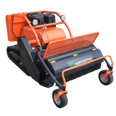 Nuotoliu valdomas mulčeris - žolės smulkintuvas AGROSSI-Pro RM-760V, 10 kW Nuotoliu valdomas mulčeris - žolės smulkintuvas AGROSSI-Pro RM-760V, 10 kW