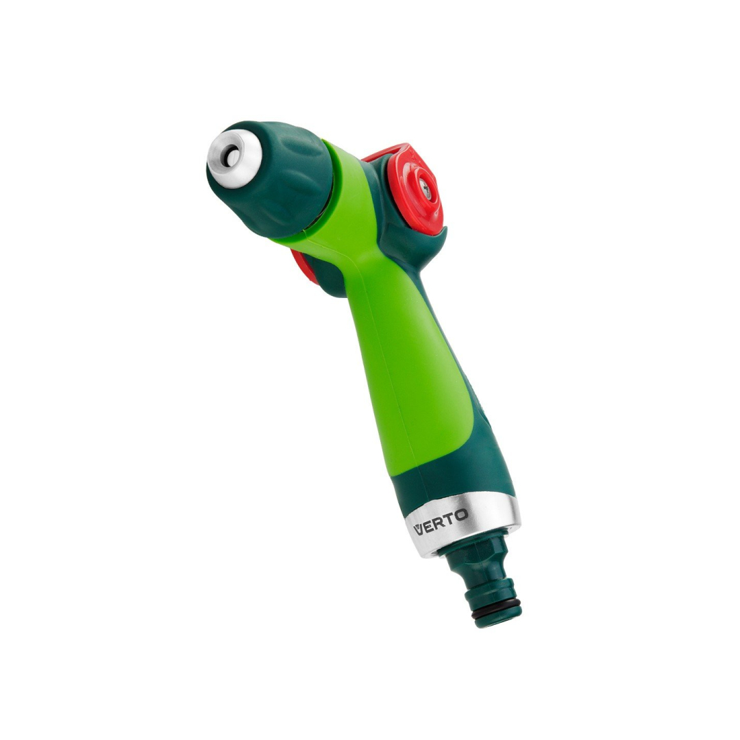 Nykščiu valdomas reguliuojamas purkštukas